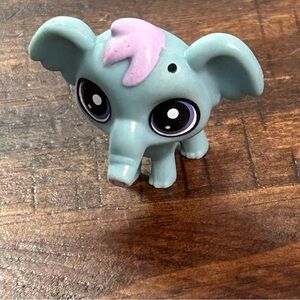 Littlest Pet Shop LPS MINI 334 Elephant Malik Greystone